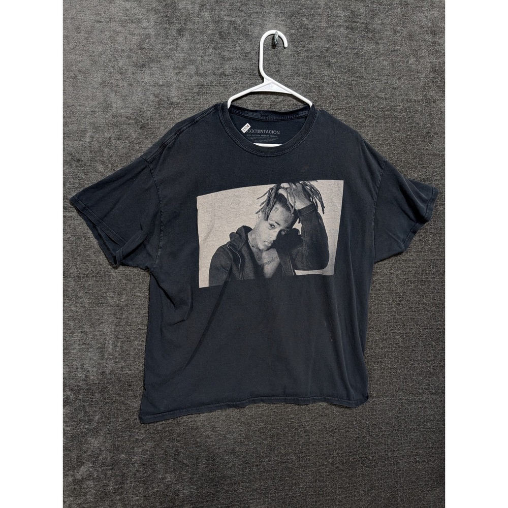 XXXTentacion Graphic T-Shirt Faded Black No End To The Pain Numb Mens XL